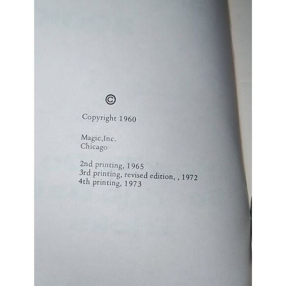 The Sponge Book: How to Do Sponge Ball Tricks - Magic, Inc. 1973 - Picture 5 of 5